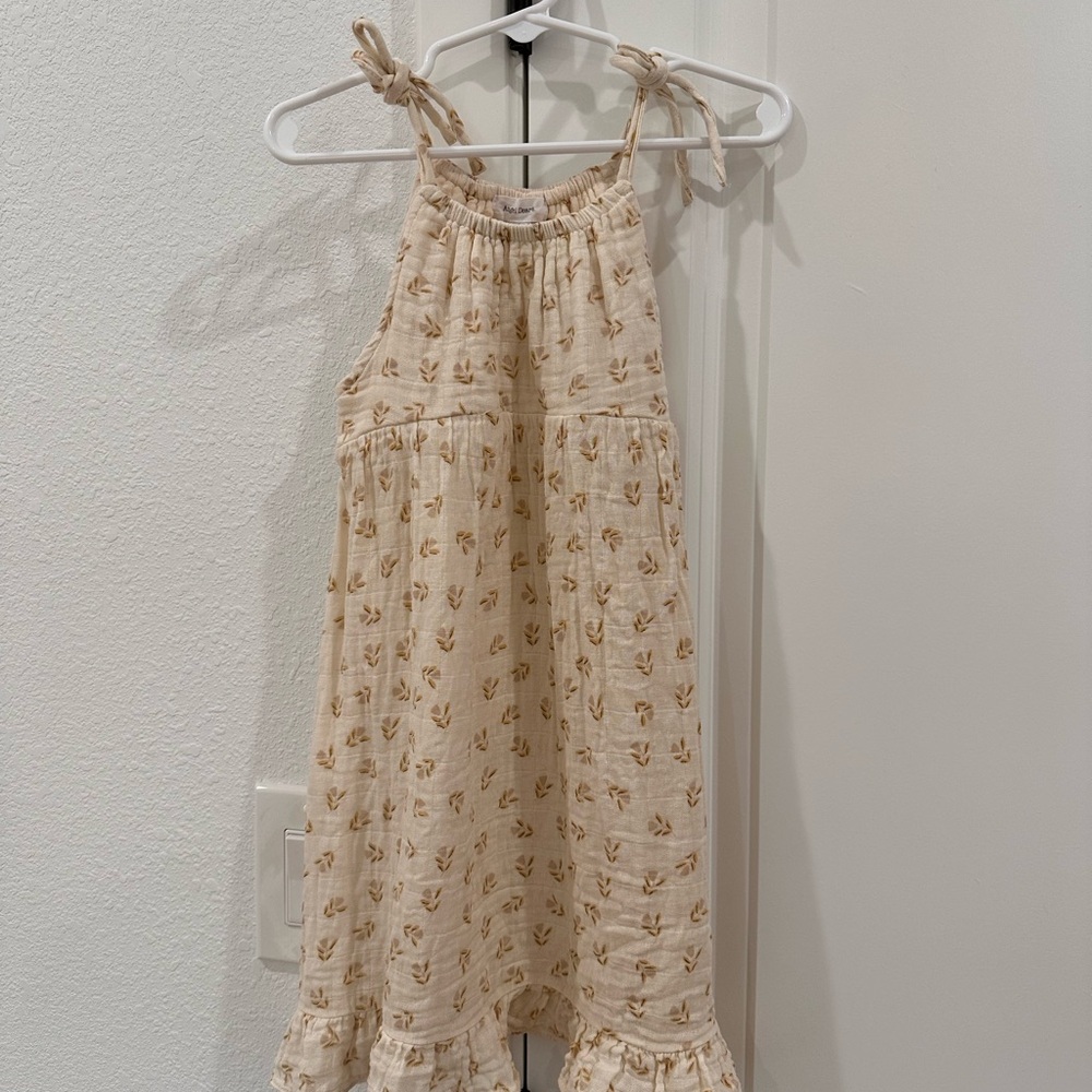 Floral Sundress with Ruffle Hem